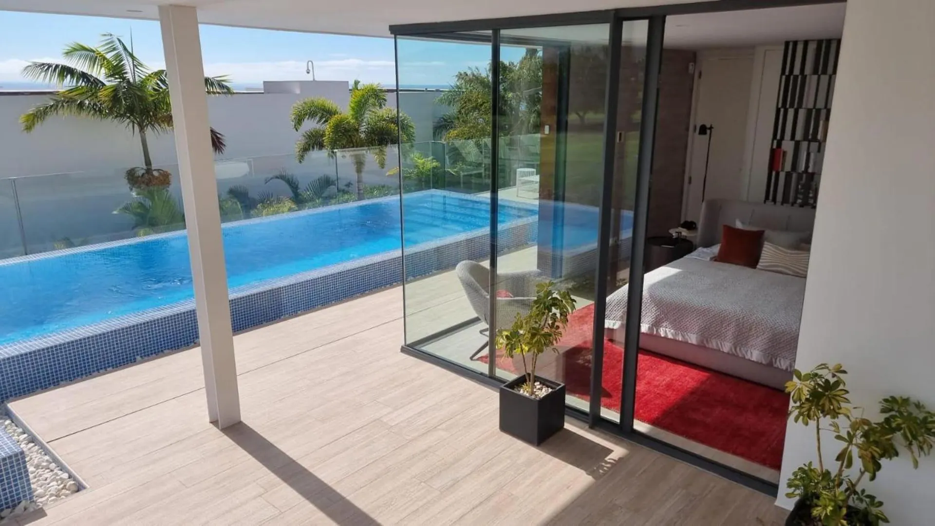 Luxury Villa Rebeka - Heated Pool And Jacuzzi Costa Adeje  Costa Adeje (Tenerife)